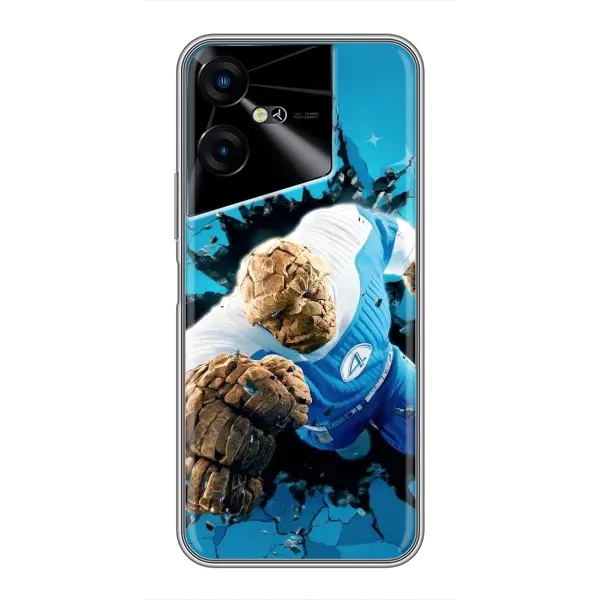 Чехол с принтом «Существо Фантастическая Четверка» для TECNO POVA Neo 3 Чехол с принтом «Существо Фантастическая Четверка» для TECNO POVA Neo 3