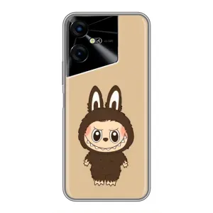Чохол з Лабубу на Tecno POVA Neo 3 (Bored Ape в червоному)