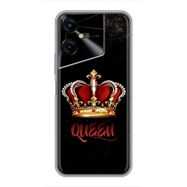 Чохол з принтом «Корона короля» для TECNO POVA Neo 3