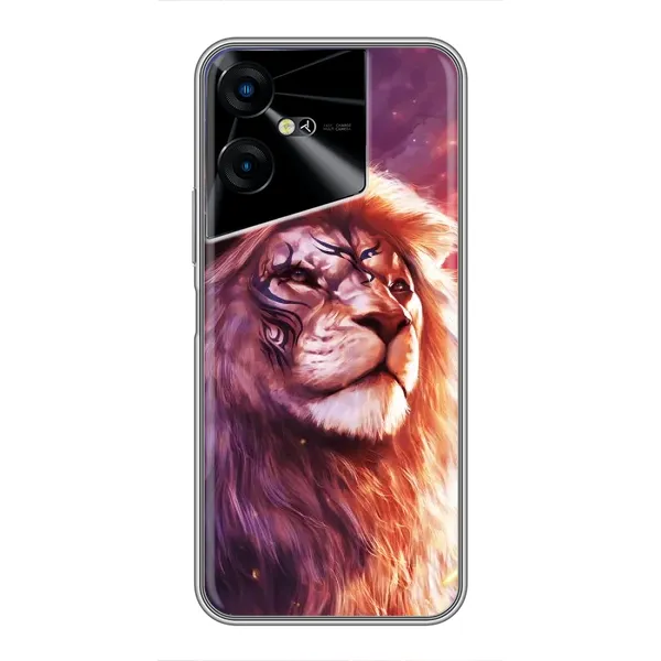 Чехол с принтом «Красочный Лев» для TECNO POVA Neo 3 Чехол с принтом «Красочный Лев» для TECNO POVA Neo 3