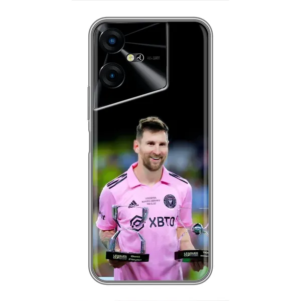Чохол з принтом «Кубки Мессі» для TECNO POVA Neo 3 Чохол з принтом «Кубки Мессі» для TECNO POVA Neo 3