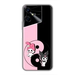 Чехол с кроликом Куроми на Tecno POVA Neo 3 (Куроми Инь Янь)