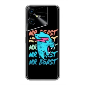 Чохли Містер Біст для ТЕКНО ПОВА Нео 3 (logo Mr beast)
