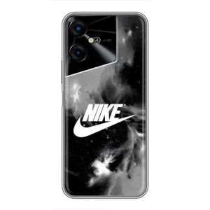 Чехол для Tecno POVA Neo 3 - с принтом Найк (AlphaPrint) (Лого Найк)