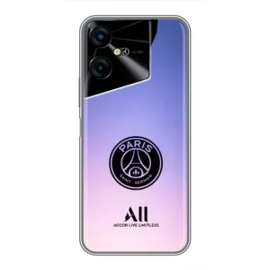 Чохли PSG для Tecno POVA Neo 3 (AlphaPrint) (лого PSG)