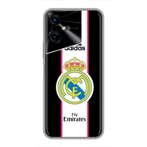 Чохол для Tecno POVA Neo 3 з принтом Реал Мадрид (Лого Real Madrid)