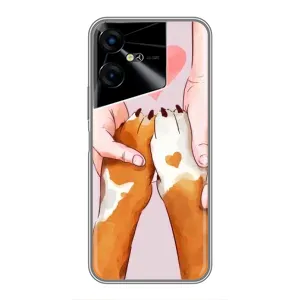 Чохли з собаками для Tecno POVA Neo 3 (VPrint) (Любовь до собак)