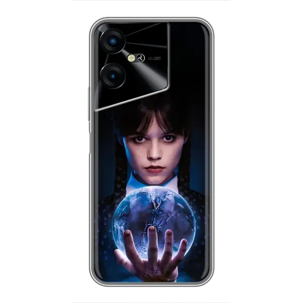 Чохол з принтом «Магічна сфера Венздей» для TECNO POVA Neo 3