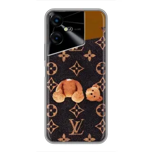 Бренднові Чохли для Tecno POVA Neo 3 - (PREMIUMPrint) (Ведмедик без голови)