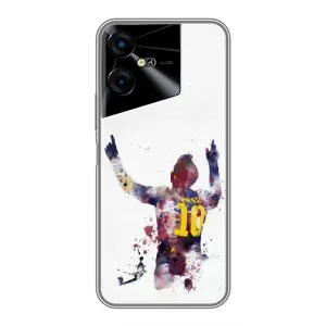 Чохли Мессі для Tecno POVA Neo 3 (AlphaPrint) (Messi Barca)