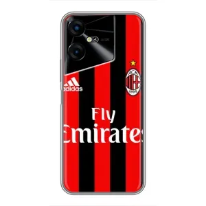 Чохли для Tecno POVA Neo 3 (VPrint) - Футбольні клуби (Milan)