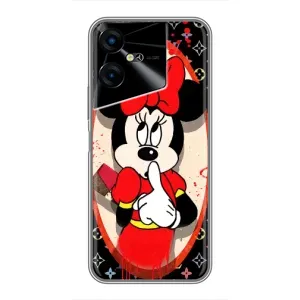 Чохол Disney Mouse Tecno POVA Neo 3 (PREMIUMPrint) (Мінні Маус ЛВ)