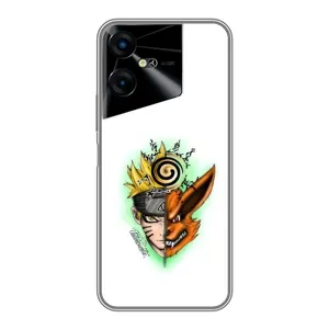 Naruto Anime Чохли для ТЕКНО ПОВА Нео 3 (AlphaPrint) (Наруто Курама)