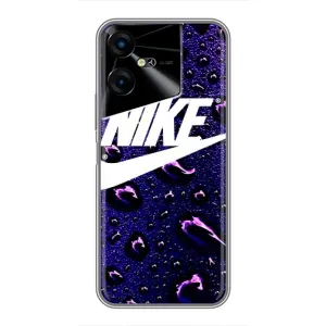 Чехол для Tecno POVA Neo 3 - с принтом Найк (AlphaPrint) (Найк принт)