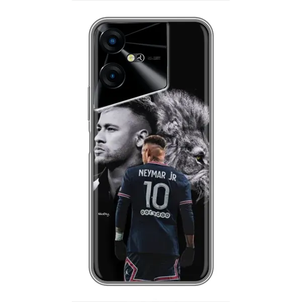 Чехол с принтом «Неймар Лев» для TECNO POVA Neo 3