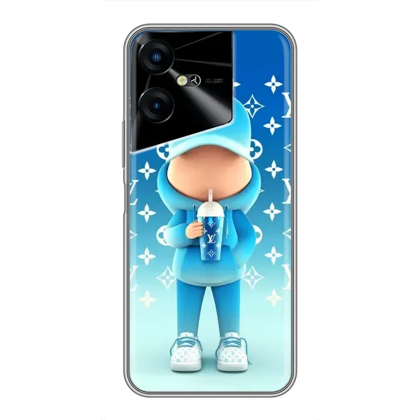Чехол с принтом «Парень LV» для TECNO POVA Neo 3 Чехол с принтом «Парень LV» для TECNO POVA Neo 3