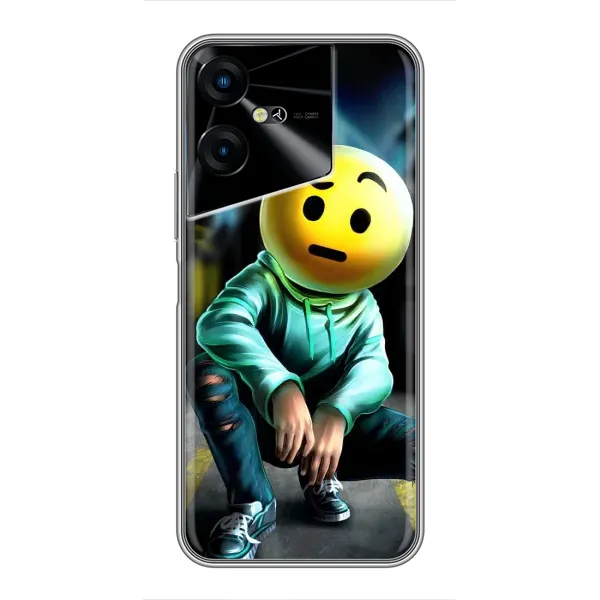 Чехол с принтом «Парень смайл» для TECNO POVA Neo 3 Чехол с принтом «Парень смайл» для TECNO POVA Neo 3