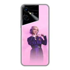 Чохол з дизайном Венздей 2 на Tecno POVA Neo 3 (Яскрава Енід Венздей)