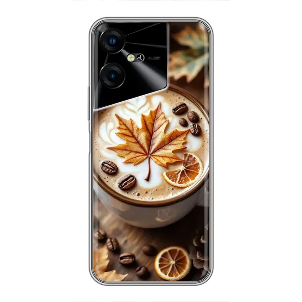 Чохол з принтом «Пряна кава» для TECNO POVA Neo 3