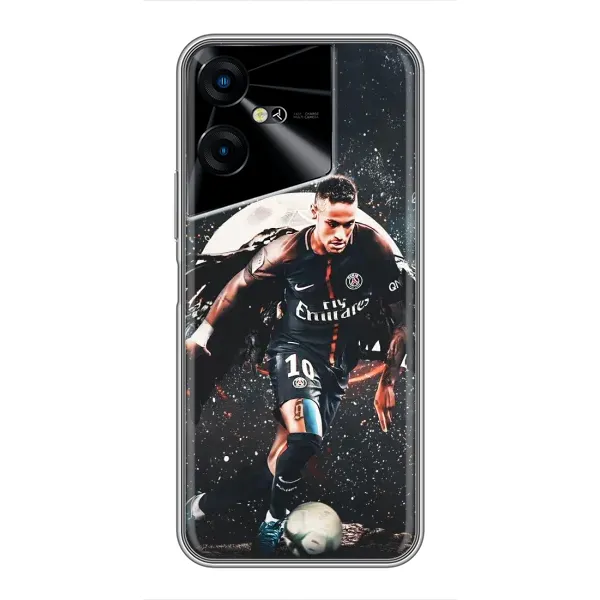 Чехол с принтом «PSG Neymar» для TECNO POVA Neo 3