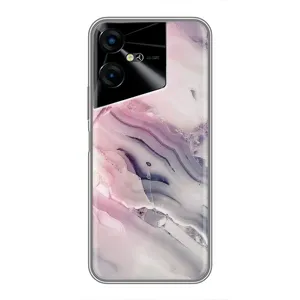 Мраморний чехол на Tecno POVA Neo 3 (VPrint) (Пурпурний Мрамор)