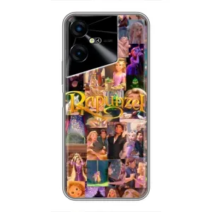 Чохол Рапунцель для Tecno POVA Neo 3 (Колаж Рапунцель)