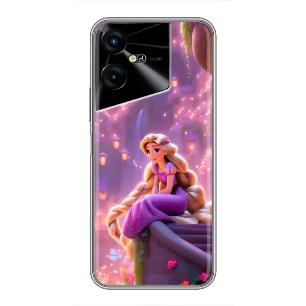 Чохол з принтом «Рапунцель у замку» для TECNO POVA Neo 3 Чохол з принтом «Рапунцель у замку» для TECNO POVA Neo 3