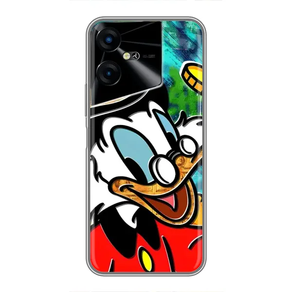 Чохол з принтом «Щаслива Утка» для TECNO POVA Neo 3