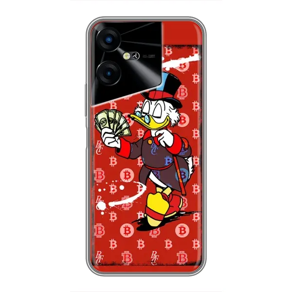Чохол з принтом «Scrooge MagDag» для TECNO POVA Neo 3
