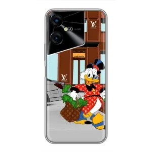 Чехли для Tecno POVA Neo 3 - Скрудж МакДак Louis Vuitton (PREMIUMPrint) (Скрудж ЛВ)