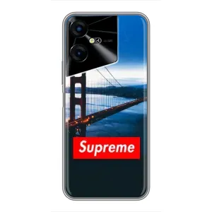 Чеохол для Tecno POVA Neo 3 з картинкою Supreme (AlphaPrint) (Стиль Supreme)