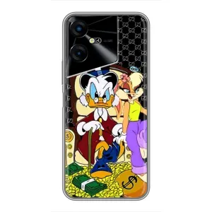 Чехли для Tecno POVA Neo 3 - Скрудж МакДак Louis Vuitton (PREMIUMPrint) (Стильна Утка)