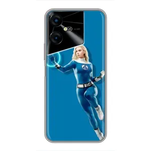 Чохол з принтом Фантастична четвірка для Tecno POVA Neo 3