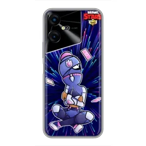 Чехлы Brawl Stars для Tecno POVA Neo 3 (AlphaPrint) (Тара)