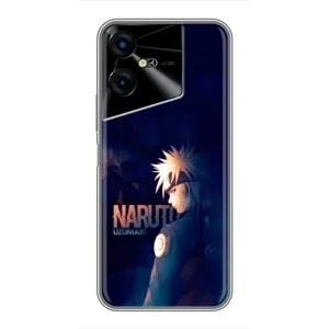 Naruto Anime Чохли для ТЕКНО ПОВА Нео 3 (AlphaPrint) (тінь Наруто)