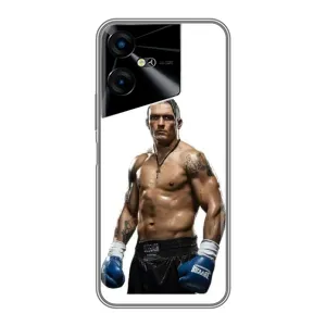 Чохол з картинкою Олександр Усик для Tecno POVA Neo 3 (Усик на білому)