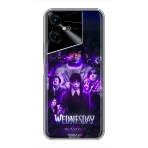 Чохол з дизайном Венздей 2 на Tecno POVA Neo 3