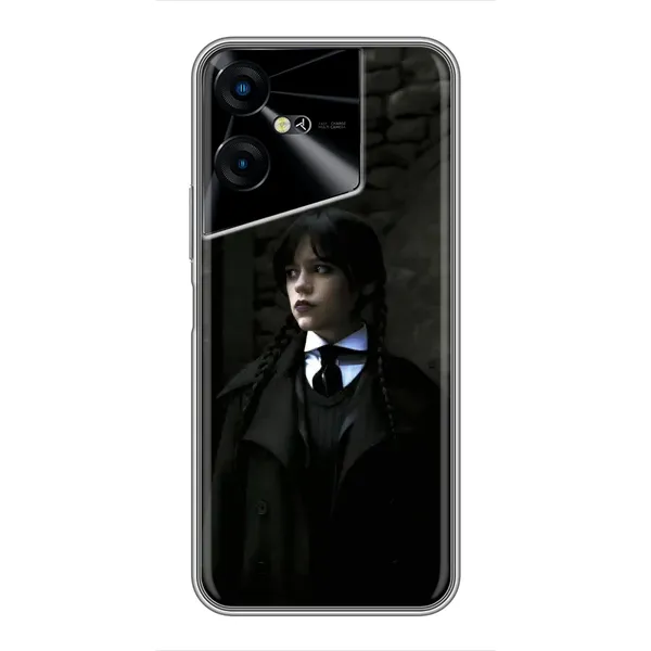 Чохол з принтом «Темний стиль Венздей» для TECNO POVA Neo 3