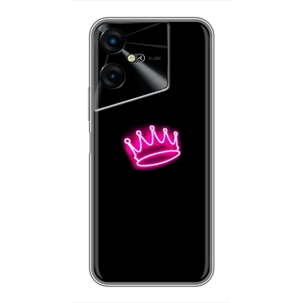 Чохол з принтом «Яскрава корона» для TECNO POVA Neo 3