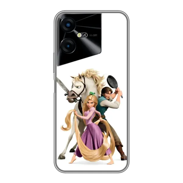 Чохол з принтом «Рапунцель та друзі» для TECNO POVA Neo 3 Чохол з принтом «Рапунцель та друзі» для TECNO POVA Neo 3