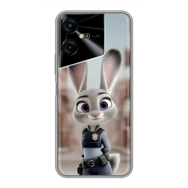 Чохол з принтом «Офіцер Джуді Гопс» для TECNO POVA Neo 3