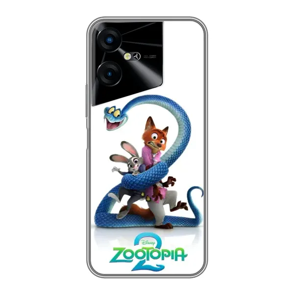 Чохол з принтом «Зоотрополіс 2» для TECNO POVA Neo 3