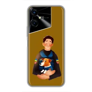 Чехлы с картинкой собаки Патрон для Tecno POVA Neo 3 (AlphaPrint) (ЗСУ Патрон)
