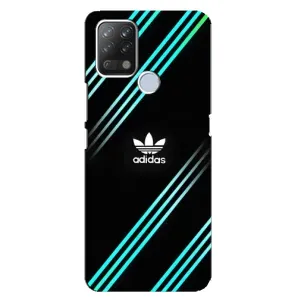 Чехлы Адидас для Tecno Pova (AlphaPrint) (Адидас с полосами)