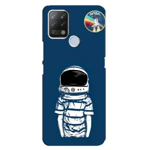 Чехол NASA для Tecno Pova (AlphaPrint) (Мальчик в шлеме)