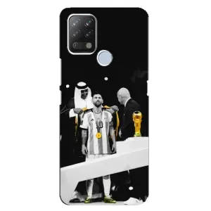 Чехлы для Tecno Pova (Leo чемпион) (AlphaPrint) (Месси в накидке)