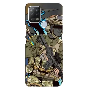Чехлы с картинкой ЗСУ для Tecno Pova (AlphaPrint)