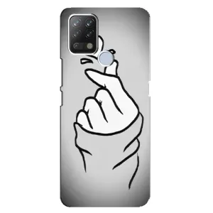 Чохол з принтом «Значок Love» для TECNO Pova