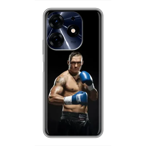 Чохол з принтом «Боксер Усик» для TECNO Spark 10 Pro Чохол з принтом «Боксер Усик» для TECNO Spark 10 Pro