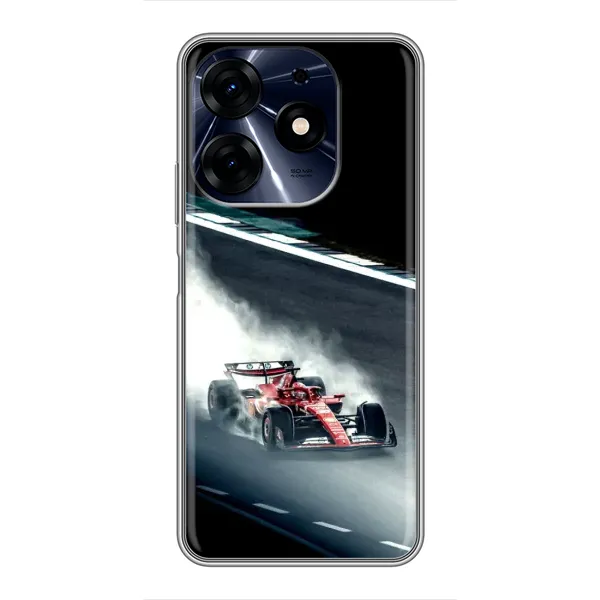 Чохол з принтом «Болід гоночний» для TECNO Spark 10 Pro